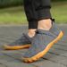 ShoeVault Dexun Cross-Border Large Size British Locke Casual Men's Shoes Fashion Trend Fly Knit Breathable Lightweight Sports_vogvips.com