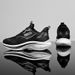HKDQ Men's Casual Sneakers 2025 Summer Breathable Running Shoes Non Slip Jogging Shoes For Men Lightweight Mesh Sports Shoes Men_vogvips.com