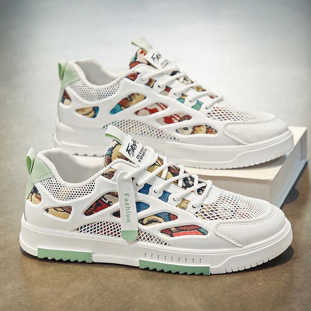 Men's New Summer 2024 Canvas Niche Design, Versatile Men's Board Shoes, Trendy Brand Sports And Casual Small White Shoes_vogvips.com