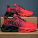 Running Men Mesh Breathable Flat Cushioning Soft Comfortable Sneakers Outdoor Gym Trendy Casual Jogging Shoes For Men_vogvips.com