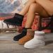 Women's Shoes Plus Size Cotton Shoes Women's Winter New Style Ethnic Style Outerwear Fleece Lined Warm Thick Soled Snow Boots_vogvips.com