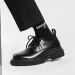 Men Haruku Korean Style Streetwear Casual Thick Platform Wedding Shoes Male Business Fashion Dress Leather Shoe Man_vogvips.com