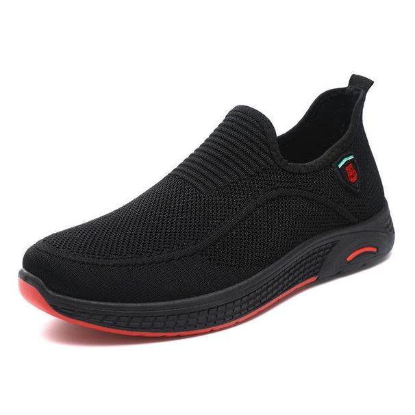 2024 Spring And Summer New Men's Shoes Internet Celebrities Pedal Trend Lazy Shoes Casual Flying Woven Tide Shoes_vogvips.com