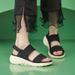2025 New Thick-Soled Sandals Lightweight Non-Slip Comfortable Casual Sports Velcro MD Women's Shoes_vogvips.com