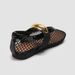 Genuine Leather Ballet Flats (Breathable Mesh & Adjustable Buckle, Comfortable Slip-On Shoes For Women)_vogvips.com
