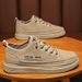 Summer New Breathable Thin Small White Men's Versatile Leather Casual Board Work Trendy Shoes_vogvips.com