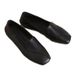 Square-headed Single Shoes Female Lazy Person Pedals British Shoes Trendy Soft-soled Fairy Small Leather Shoes_vogvips.com