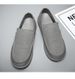 Men's Slip On Canvas Loafers Breathable Non-Slip Lightweight Casual Driving Walking Shoes_vogvips.com