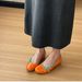 2023 New French Retro Cute Bow Shallow Mary Jane Flats For Women, Soft Leather Flat Ballet Shoes_vogvips.com