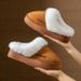 Women's Shoes Cotton Slippers For Women Winter New Home Warm Fur Plush Slippers Indoor Winter Thick Sole Fashionable Outdoor Wear_vogvips.com