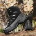 High-top Men Outdoor Lace-up Breathable Comfortable Casual Ankle Boots Men Anti-slip Shock-absorbing Breathable Combat Boots Men_vogvips.com