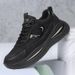 2025 Autumn New Genuine Leather Casual White Men's Outdoor Hiking Sports Running Dad Shoes_vogvips.com
