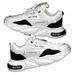 Men's 2025 Summer New Mesh Breathable Men's Sports And Leisure Thick Sole Height Increasing Trendy Brand Dad Shoes_vogvips.com