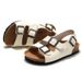 2025 Ruizu Spring And Summer Children's Cork Sandals Boys Parent-Child Slippers Girls Breathable Beach Shoes Casual_vogvips.com
