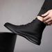Men's Leather Martin Boots Leather High-top Casual Tooling Shoes Mid-top Leather Shoes_vogvips.com