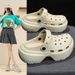 Women's Platform Slippers Wear Non-slip Beach Half-flops Outside The Home_vogvips.com