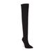 2021 Large Size 48 Fiber Elastic Over-the-Knee For Women Pointed Toe Thin Super High Heel Sequin Slimming Women's Boots_vogvips.com