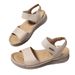 Women's Shoes Large Size Casual Sandals For Women Sports Style Slip On One Line Comfortable Fish Mouth Sandals_vogvips.com