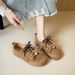Weiwei Girl 3086-8 For Women 2025 New Retro Casual German Training British Style Flat Single Shoes_vogvips.com