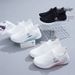 Spring/Summer Women's White Casual Flyknit Sneakers Breathable Soft Sole Comfortable Sports Shoes for Students_vogvips.com