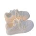 High-value Thick-soled White Shoes Breathable Skirt Mesh Shoes Casual Sports Board Shoes_vogvips.com