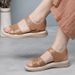 Genuine Leather Mom Women, Cowhide Sole, Summer New Style, Lightweight, Non-Slip, Comfortable Soft Sole Sandals For_vogvips.com