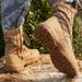 Tactical Boots Sand-colored Xinyu With Zipper Ultra-light Combat Boots Desert Boots Desert Boots Sand-colored Combat Boots_vogvips.com