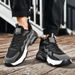 New Summer Breathable Soft-soled Running Shoes Men, Casual, Trendy And Versatile Thick-soled Height-increasing Dad Shoes_vogvips.com