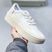 New LABCOURT Sneakers With Height-Increasing Leather Thick Soles, Women's Casual In Black And White, Versatile Couple_vogvips.com