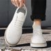 Men’s Flyknit Mesh Shoes 2026 Spring/Summer Breathable Sports-Casual Large-Size Lightweight Non-Slip Walking Shoes Lace-Up Cloth Shoes_vogvips.com