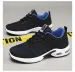 Men New Fashion Trend Casual Style Shoes Mesh Breathable Comfortable Sneakers Running Walking Blue Free Shipping Ss1_vogvips.com