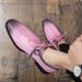 Pointed Handsome British Style Business Pink Leather Casual New Plus Size Men's Shoes, Trendy Shoes,_vogvips.com