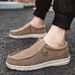 Men's Shoes Fashion Lightweight Men's Slip On Casual Shoes Loafers Sailing Cloth Shoes Trendy Men's Shoes Lazy Shoes_vogvips.com