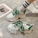 Dad's Women's 2025 Autumn/Winter New Songcake Single Fashion Thick Sole Inner Height Casual Little White Shoes_vogvips.com