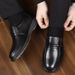 Four-season British-style Business Formal Leather Shoes, Trendy And Versatile Hollow-out Men's Shoes With Plush Lining_vogvips.com