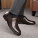 Suitable For All Seasons Spring Business Casual Genuine Men's Middle-aged Leather Soft Sole Cowhide Small Slip-on Large Size Dad Shoes_vogvips.com