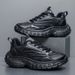 2025 New Plus Size Thick Soled Sports For Fashion Trend Dad Breathable Four Season Men's Shoes_vogvips.com