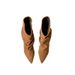 A123-1~High-Heeled French Pointed-Toe Short For Women, 2026 Autumn New Style Pleated Stacked Boots_vogvips.com