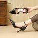Qianluhui Patent Leather Classic Fashionable Modern Women's Sandals For Urban Professionals, Business Trips, Training,_vogvips.com