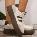 Spring Autumn Thick Casual Board Shoes Women Soft Sole Inside Increase Training Sneakers Zapatos De Mujer_vogvips.com