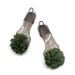 Heli Shark New Spring Summer Fashion Casual Flower Flat Peep Toe Indoor Outdoor Women's Crystal Sandals_vogvips.com