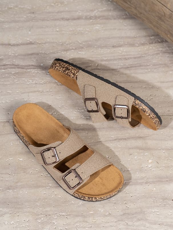 Men's Fashionable Slippers, Casual And Versatile Thick-Soled Non-Slip Home Outdoor Slip-On Beach Sandals_vogvips.com