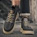 New Leather Spring Men's Shoes High-top Men's Heightening Tooling Martin Boots_vogvips.com