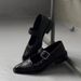 Small Niche Design With Round Toe And Shallow Mouth, Mary Jane Single Shoe, 2025 Summer New Punk Style Dark Small_vogvips.com