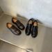 2026 New In-Stock Grape Mom Fashion Versatile High-Soled Loafers For Women, New Autumn Thick-Soled Genuine Leather Slip-On Shoes_vogvips.com