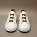 Leather Board Shoes One Pedal Lazy Casual Board Shoes Irst Layer Cowhide Men's Elastic Band White Shoes_vogvips.com
