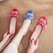 Slippers, Blue And White Porcelain, Chinese Style, Cow Tendon Sole, Casual Walking, Summer Sandals, Embroidered Shoes_vogvips.com