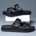 Men's Summer Fashion Outdoor Slippers With Metal Buckle, Non-slip, Casual New Style_vogvips.com