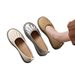 Xiaoxiangfeng Flat Round Toe, Oft Ole, Hallow Mouth, Ingle Kick, Women' 2025 Ummer New Tyle With Kirt, Bean_vogvips.com