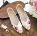 Mesh Embroidered Mesh Yarn, Flower Embroidery, Summer New Products, Soft Soled Fabric Single Shoes, Sandals For Women_vogvips.com